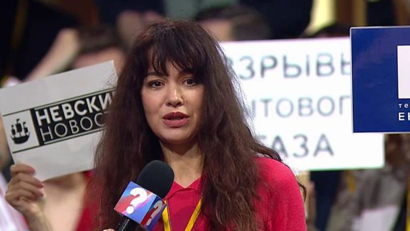 Întrebarea adresată lui Putin care a cauzat demisia unei jurnaliste ruse