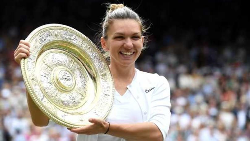 Simona Halep, desemnată jucătoarea lunii iulie în ancheta făcută de WTA