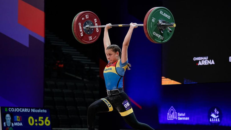 Halterofila Nicoleta Cojocaru a devenit campioană mondială la juniori