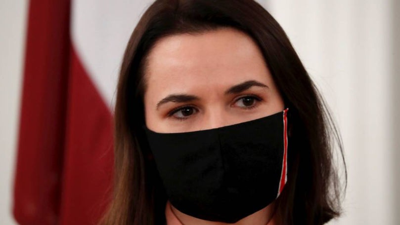 Кандидат в президенты республики Светлана Тихановская.