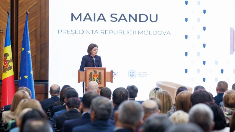 Maia Sandu, la Forumul primarilor: Ne aflăm într-un moment istoric