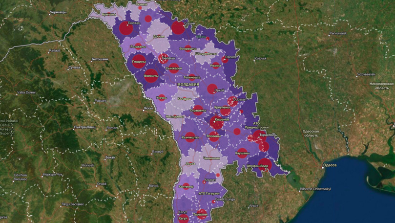 Record: Încă 184 de infectați în R. Moldova. Harta noilor pacienți