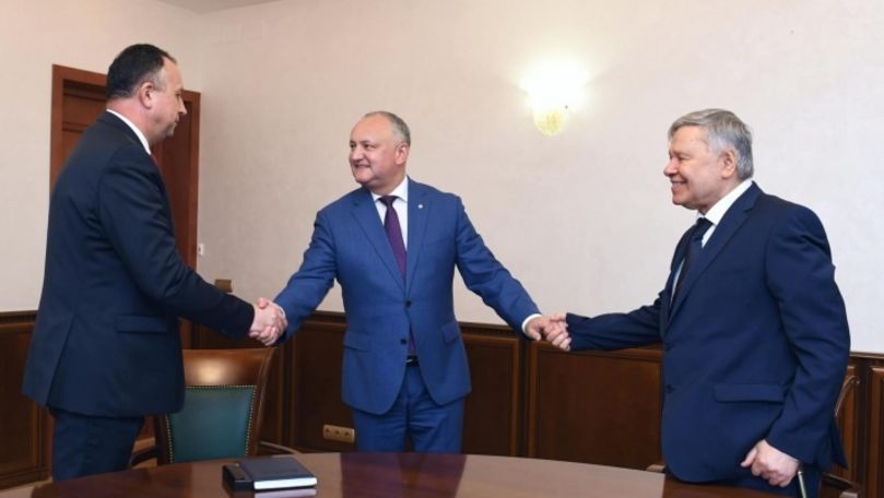 Întrevederea dintre noul rector al USMF și Igor Dodon la Președinție