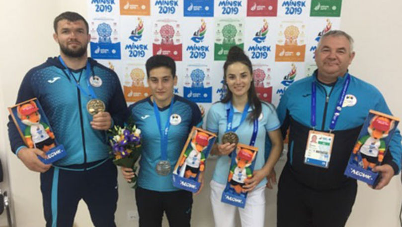Sambiștii moldoveni au cucerit 3 medalii la Jocurile europene din Minsk