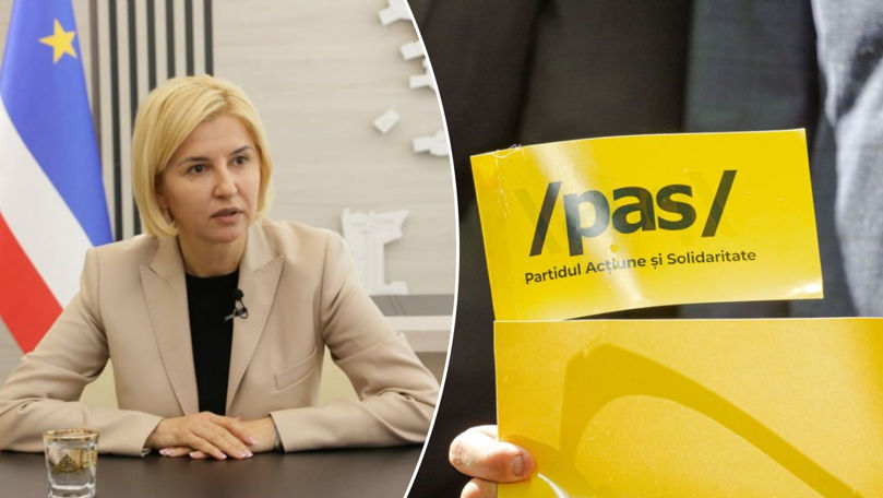 Irina Vlah: Partidul PAS, condus de Maia Sandu, nu are viitor politic