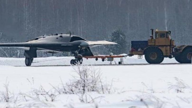 Dronă invizibilă de atac produsă în Rusia, surprinsă în Siberia