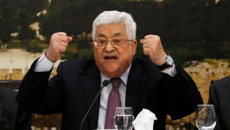 Preşedintele palestinian Mahmoud Abbas a fost externat