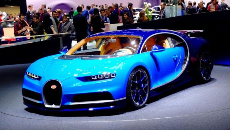 Bugatti Chrion din piese de Lego, un cadou pentru copiii mari