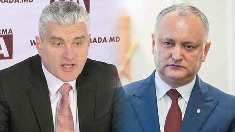 Slusari, răspuns lui Dodon: Năstase nu a râvnit nici o funcție în stat