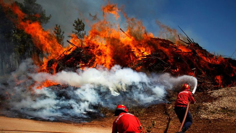 Alertă în Potugalia: Zeci de persoane au fost rănite în urma incendiilor