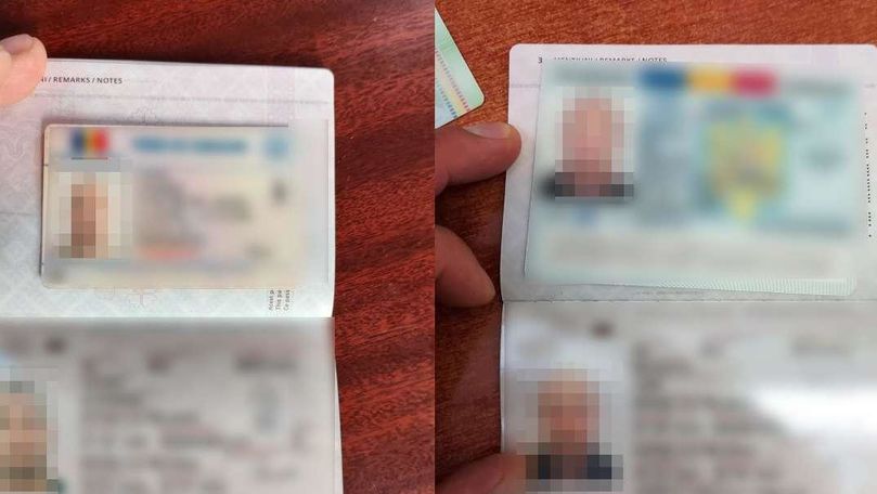 Un moldovean, prins cu o carte de identitate falsă: Cât a plătit