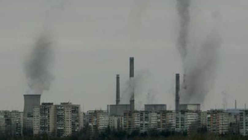 Уровень загрязнения воздуха в Кишиневе достиг отметки «высокий» и «очень высокий».