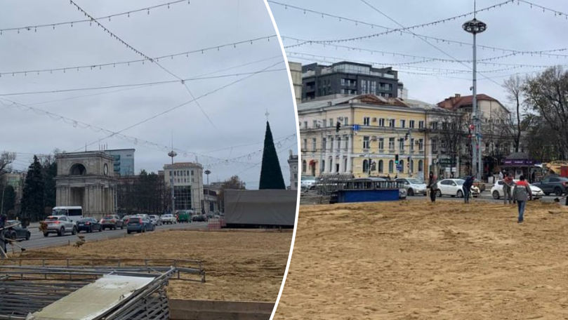 Un patinoar în aer liber, amenajat în Capitală: Când va fi inaugurat
