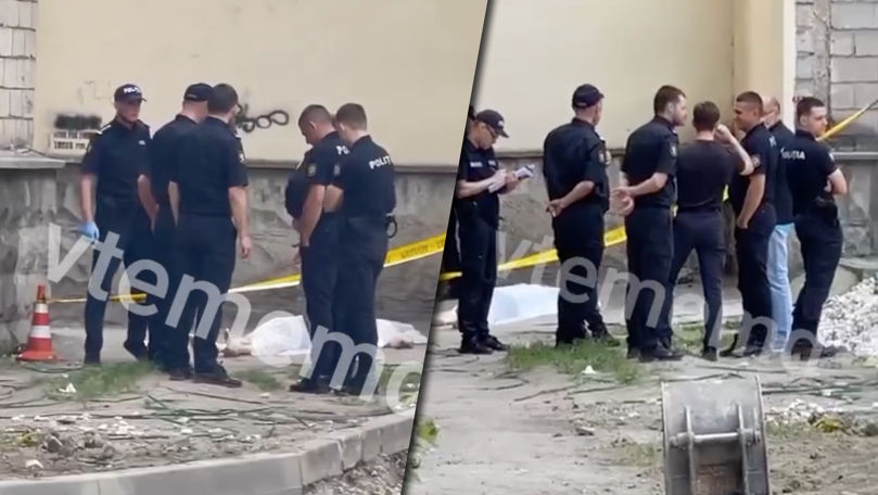 Chișinău: Un bătrân a murit după ce a căzut de la etajul 6 al unui bloc