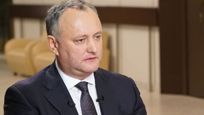 Додон: Если наши оппоненты осенью пойдут по беспределу, мы выйдем на площадь.