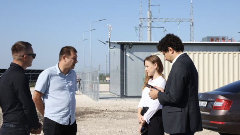 Novac a efectuat o vizită de lucru la Parcul Fotovoltaic din Negureni