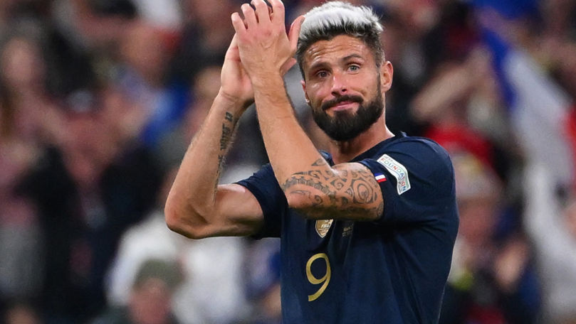 Olivier Giroud a devenit cel mai bun marcator din istoria Franței