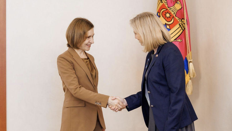 Maia Sandu, întrevedere cu ministrul austriac Beate Meinl-Reisinger