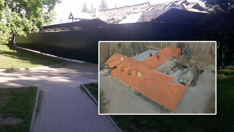 В Кишиневе начат демонтаж легендарного ресторана "Дойна".