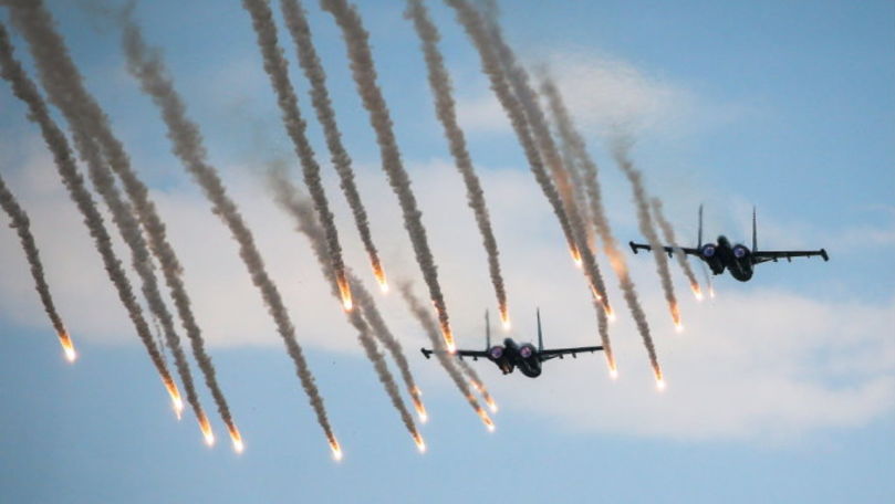 Două avioane de luptă Su-34 s-au ciocnit în Extremul Orient Rus