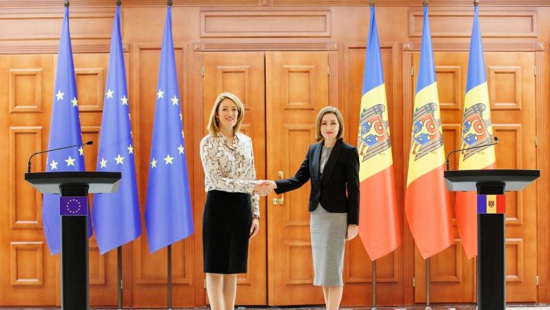 Roberta Metsola, mesaj pentru Maia Sandu după victoria la alegeri