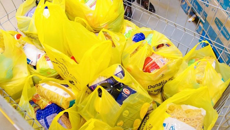 Peste 50 de tone de produse alimentare, donate într-o singură zi