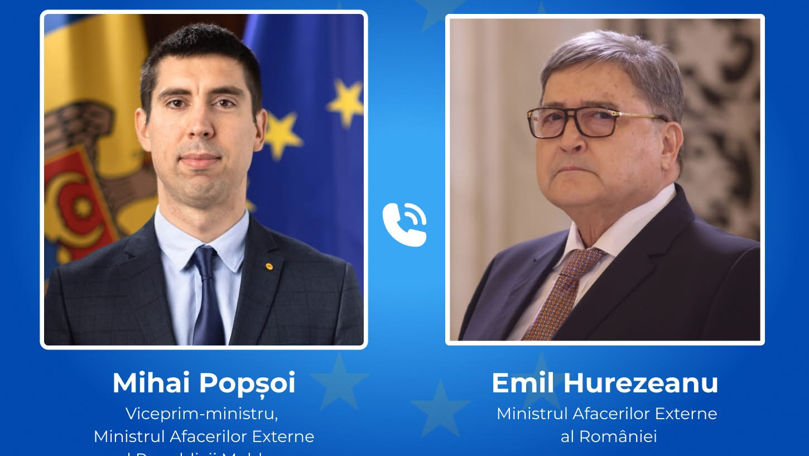 Mihail Popșoi a avut o convorbire telefonică cu omologul său român