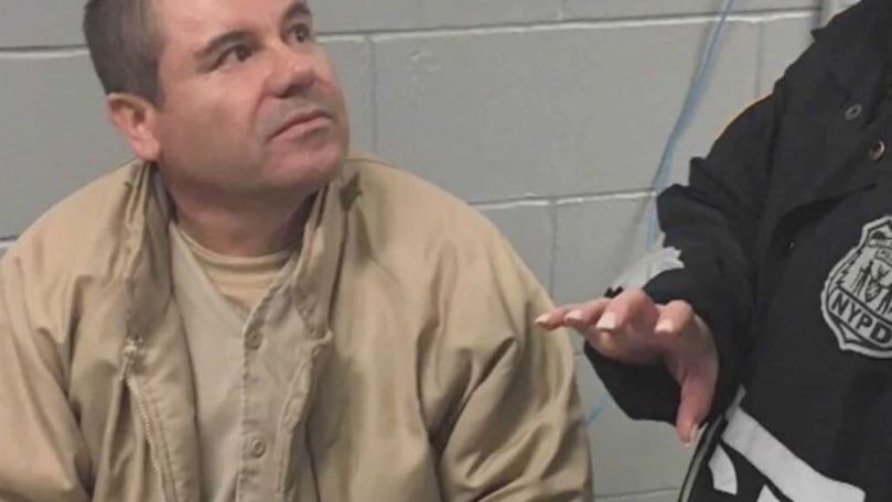 Imagini cu El Chapo în lacrimi și speriat de ce îl așteaptă în SUA
