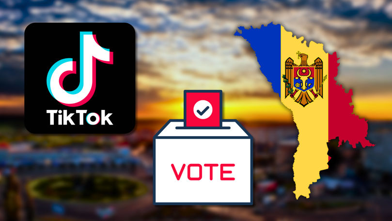 O autoritate română sesizează TikTok în privința alegerilor din Moldova