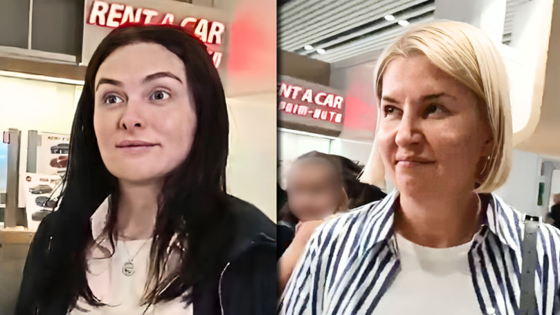 Irina Vlah și Victoria Furtună, surprinse la Aeroportul din Chișinău