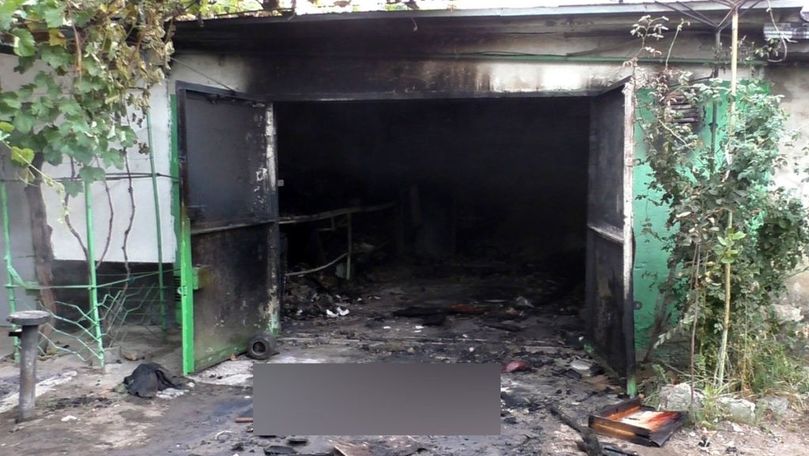 Tragedie la Dnestrovsc: Un bărbat a ars de viu în propriul garaj