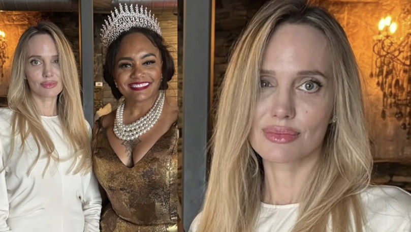 Анджелина Джоли удивила фанатов «новым» лицом на бранче.