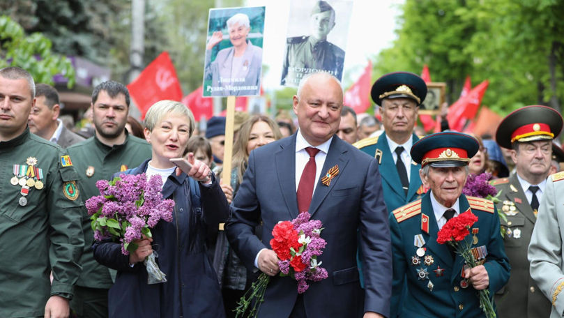  Игорь Додон анонсировал проведение марша 9 Мая.