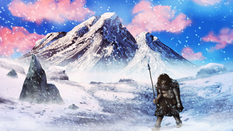 Studiu: Cum au supravieţuit oamenii preistorici în epoca glaciară