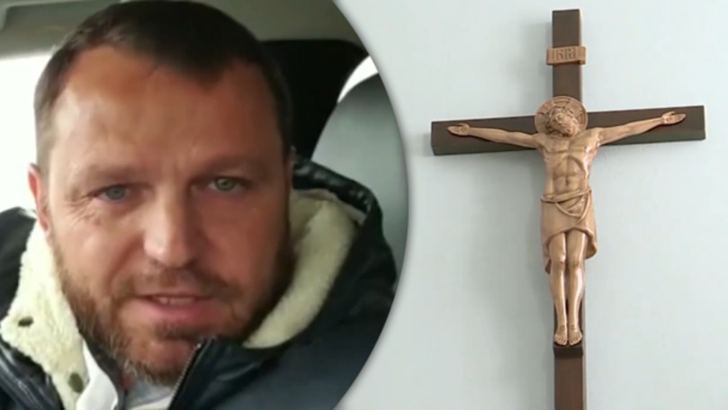 МВД осталось без распятия: его перенесли в церковь Святого Дмитрия.
