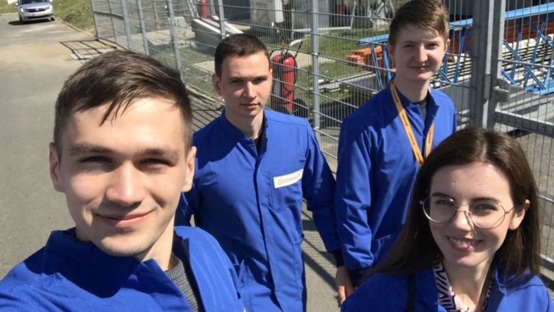 O echipă de studenți de la UTM s-a remarcat la un concurs din România