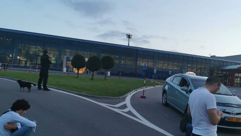 Alertă cu bombă la Aeroportul Chișinău: Oamenii legii, la fața locului