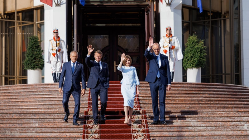 Mesajele transmise de Independență de liderii Merz, Tusk și Macron