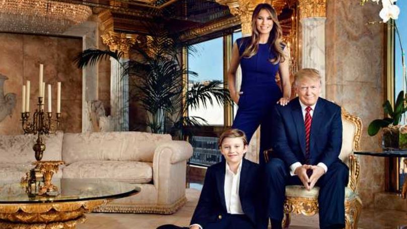 Momentul în care Trump uită că are un fiu cu soţia sa Melania