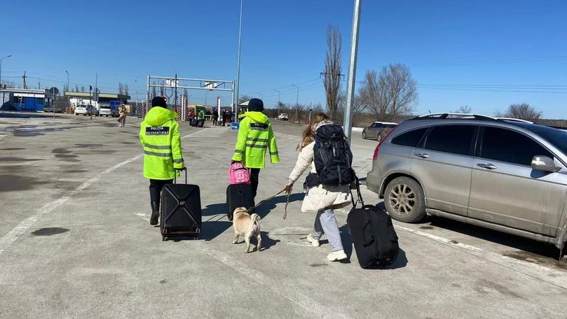 Câte persoane au intrat în R. Moldova de la începutul războiului