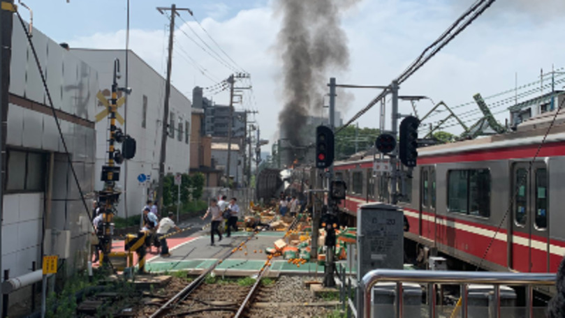 Accident feroviar în Japonia: Cel puțin 30 de persoane au fost rănite