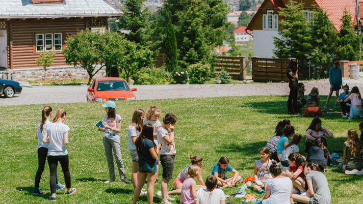 Forfotă mare la taberele de odihnă pentru copii