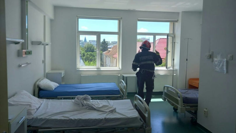 Incendiu la o maternitate din Iași: Peste 270 de persoane, evacuate