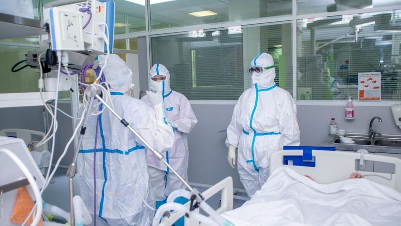Cresc cazurile active în R. Moldova: Câți pacienți sunt în stare gravă