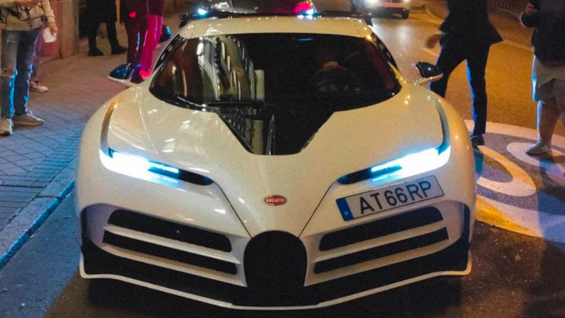 Confirmat: Cristiano Ronaldo deţine un Bugatti Centodieci