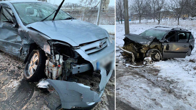 Un angajat al INP, implicat într-un accident rutier la Peresecina