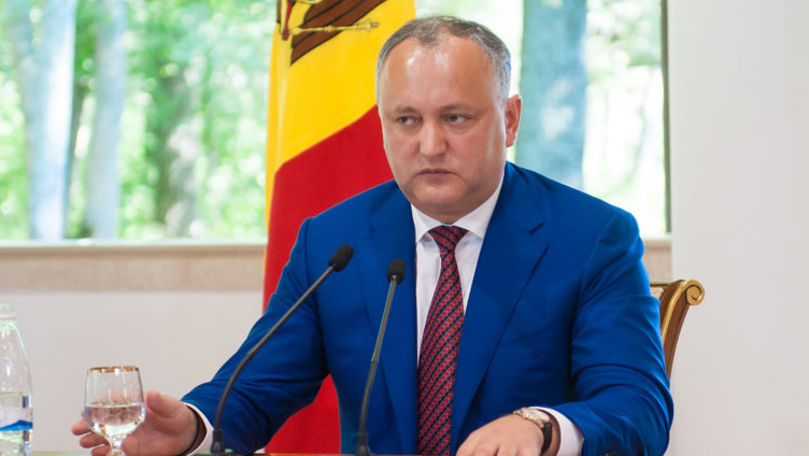 Президент РМ Игорь Додон. 