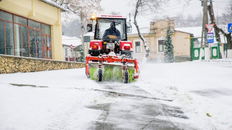 Numărul autospecialelor de deszăpezire din Orhei, dublat