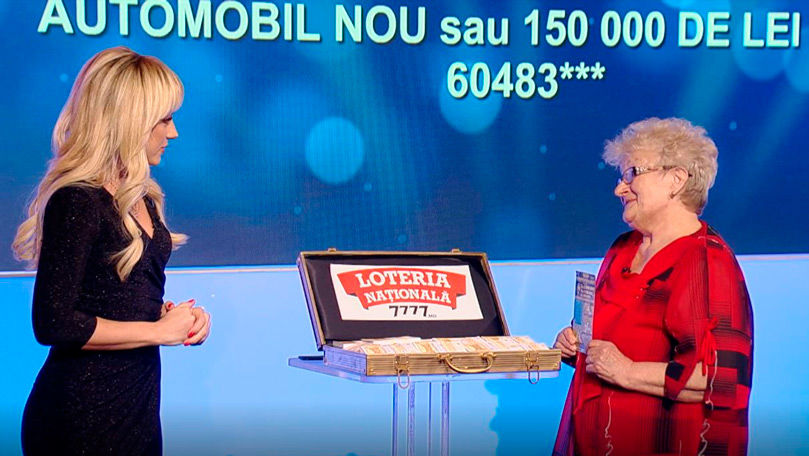 Loteria Națională: O femeie din Chișinău a câștigat 150.000 de lei (P)