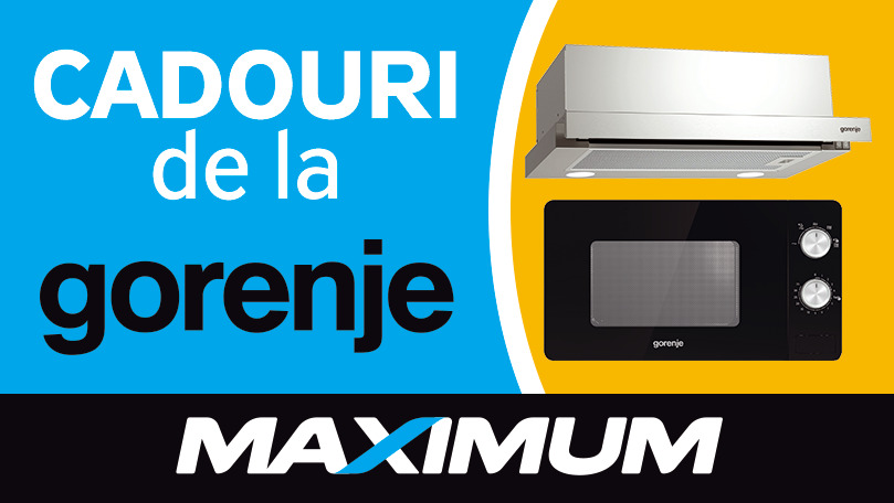 Maximum și Gorenje deschid sezonul cadourilor (P)